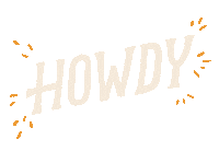 Wild West Hello Sticker by abbyleighton