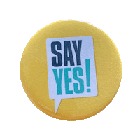 Say Yes Volunteer Sticker by New City Church