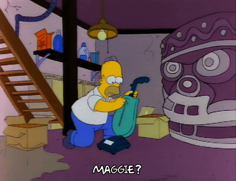 Season 3 Statue GIF by The Simpsons