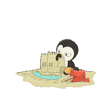 Shavedsnow Sticker by Vampire Penguin