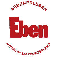 visiteben Eben salzburgerland pongau ebenimpongau Sticker