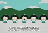 angry romanian contorting quintuplets GIF by South Park 