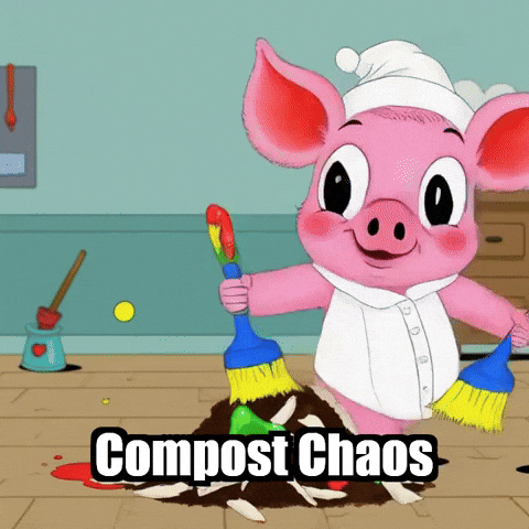 Trending Topics Composting GIF by The Pigasso