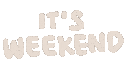 Weekend Words Sticker