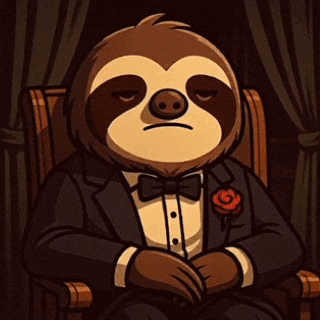 Godfather Staring GIF by Slothana