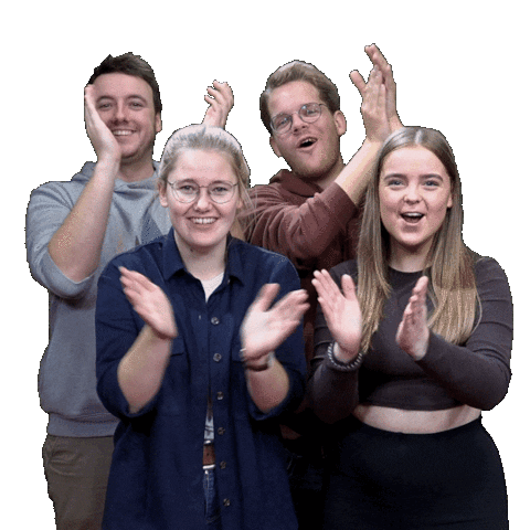 Clap Wow Sticker by Hochschule Osnabrück – University of Applied Sciences