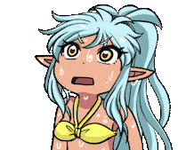 Summer Sweating Sticker by Jin