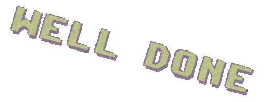 Beardybird giphyupload arcade done well done Sticker