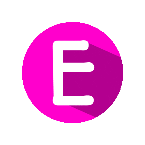 Pink Abc Sticker