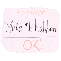 Reminder Hazlo Sticker by Liry Rivas