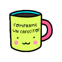 Cafecito Compra Sticker by Filigrana de Ideas