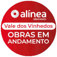 alineaurbanismo qualidade obras loteamento lotes Sticker