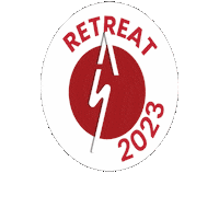 AlignedStudios aligned studios as retreat 2023 as retreat Sticker