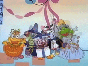 muppetwiki giphyupload dance halloween celebrate GIF