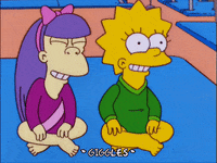 Lisa Simpson Laughing GIF by The Simpsons
