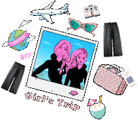 Best Friends Travel Sticker by LINDSI LANE STYLE