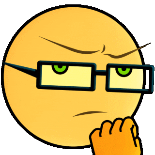 beav4 giphyupload angry face glasses Sticker