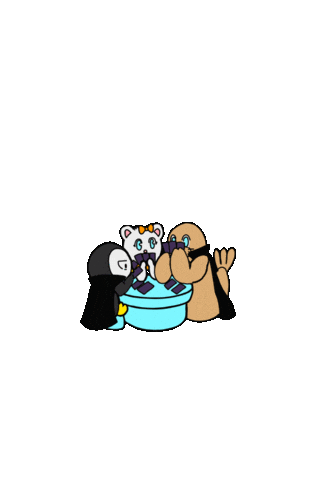 Shavedsnow Sticker by Vampire Penguin