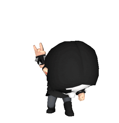 Rock And Roll Dancing Sticker by Futureplay Games