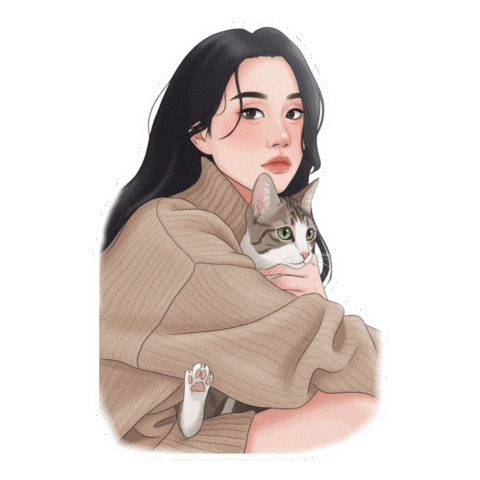 Cute Cat Sticker