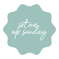 leannebakerdaily sunday journal productivity boss babe Sticker