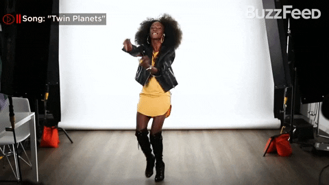 Angelica Ross Dancing GIF by BuzzFeed
