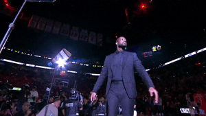 Waving Regular Season GIF by NBA