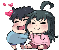 Couple Love Sticker by Jin