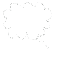 Bubble Think Sticker