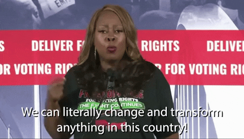 Voting Rights GIF by Black Voters Matter Fund
