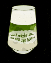 Matcha Latte GIF