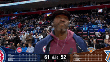 detroit pistons basketball GIF by NBA