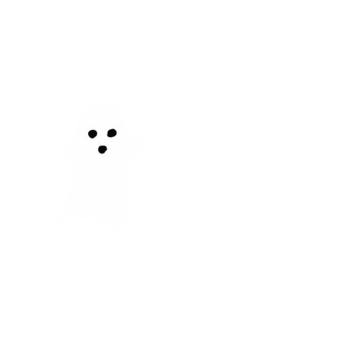 Halloween Ghost Sticker