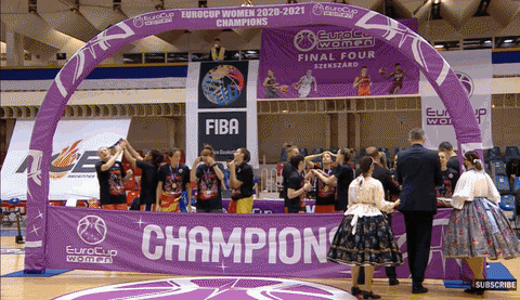 basketfem giphyupload womens basketball fiba valencia basket GIF