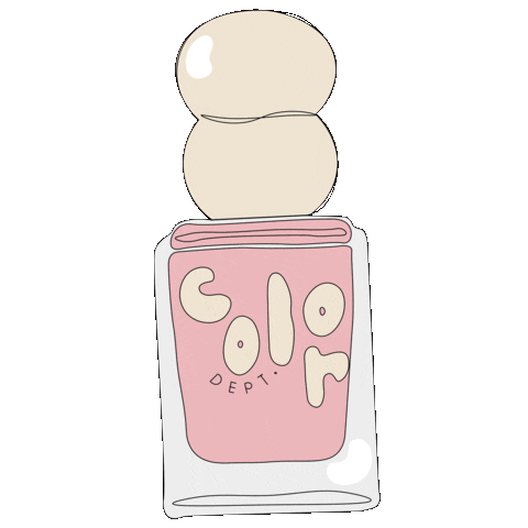 ColorDept giphyupload nail polish nailpolish color dept Sticker