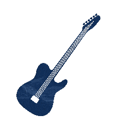 Guitar Bass Sticker by Live Nation