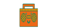 Happy Spiced Rum Sticker by 8Track Rum