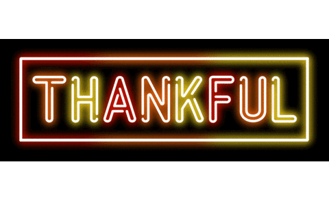 Thanks Neon Sticker by AllWriteByMe