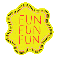 Excited Good Time Sticker by Anke Weckmann