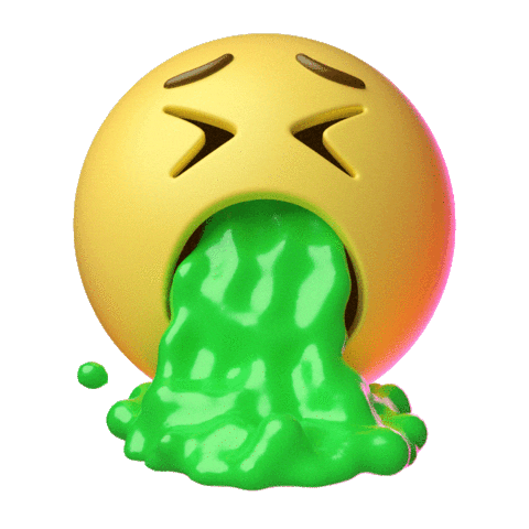 Sick 3D Sticker by Emoji