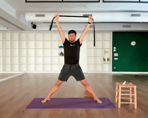 Yoga Flexibility GIF by YOGABODY