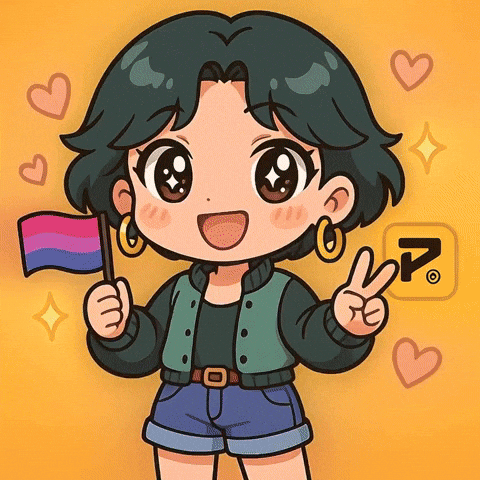 Hana Bisexual Pride GIF by Persona
