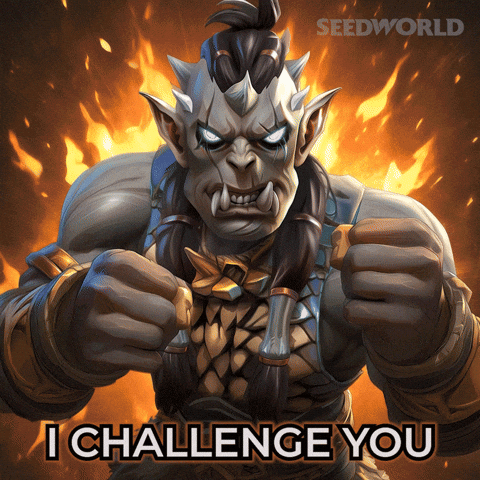 Fight Challenge GIF by seedworld