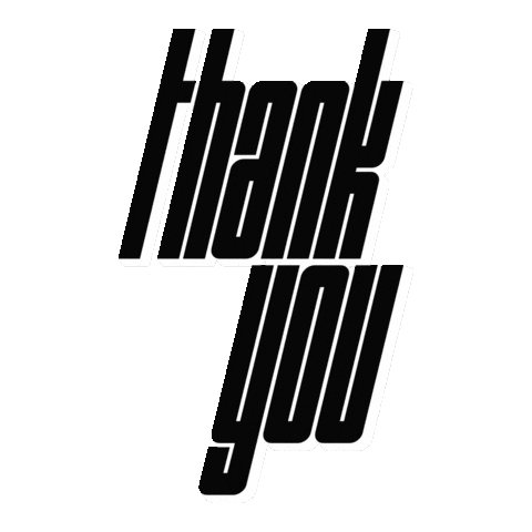 Thanks Thank You Sticker by hashtagvector