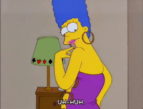 sexy marge simpson GIF