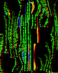 Good Morning Glitch GIF by PEEKASSO