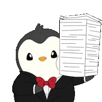 I Got This Work Sticker by Pudgy Penguins