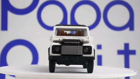 PapaRulit giphygifmaker defender land rover land rover defender GIF
