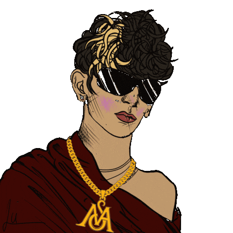 Champs Lu Sticker by MAISON SCUTIO