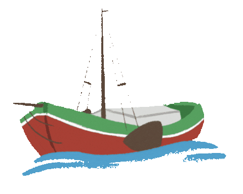 Boat Boot Sticker by Ostfriesland